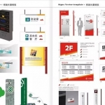 VI导视系统模板，标牌指示牌应有尽有