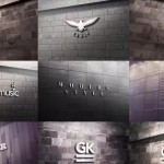 28个国外高端公司logo场景样机，快来收藏吧