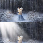 神器！PS后期光照处理插件动作，光影效果一键生成