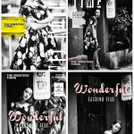 时尚杂志风写真PSD模板资源，一键替换秒出效果