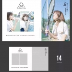 清新文艺日系摄影字体排版模板，一键替换秒出效果