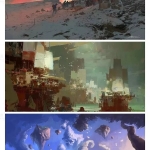 PS场景原画零基础教程大全+场景素材合集