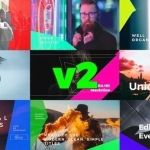 动感时尚图文包装展示动画PR模板