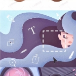 45枚精选PS噪点插画笔刷，杂点/小沙粒/碎点点/小圆点