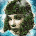 PS图片转小岛地图效果?大神教你PS还能这么玩