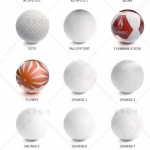 700个C4D材质/贴图包合集