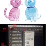 90款PS高端逼真水彩画笔刷，插画必备神器