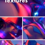 平行的宇宙，当你闭上眼可以看到颜色和纹理