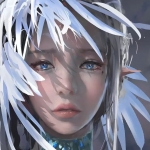 WLOP鬼刀原画合集,CG原画临摹参考必备