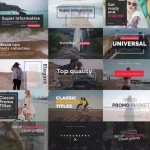 Premiere预设-27个现代时尚文字标题介绍排版设计动画 Essential Title V.2