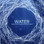 Premiere预设-漂亮抽象水花波浪背景文字标题影视片头