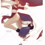 国外PS插画笔刷动作水彩CG绘画,小姐姐快来收藏