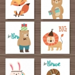 35款可爱萌系动物矢量手绘插画