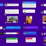 FCPX插件-120种手机短信社交聊天语音视频弹窗对话动画包+60个Emojis表情动画