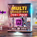 750种摄像机缩放移动抖动拉伸故障毛刺取景器扭曲分割转场预设