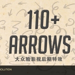 115个手绘标注提示箭头图形动画