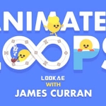 AE教程-可爱卡通角色场景MG循环动画制作高级精品教程 (英文字幕)