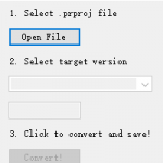 全新PR高低版本转换神器 超实用的剪辑黑科技！