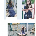 精选16套日系小清新写真排版模板PSD，含字体一键替换