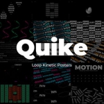 AE/PR模板-32个创意酷帅海报文字标题排版循环动画