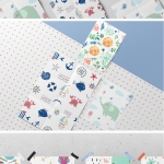 褶皱折叠平铺排列多角度单页场景广告光影海报VI展示样机PSD素材