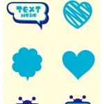 漫画手绘卡通气泡框对话聊天框平面广告海报印刷AI矢量设计素材