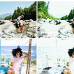 明亮通透人像LR预设PS动作和电影级LUT预设