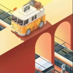 PS顶级噪点插画全套教程，大神教你巧用笔刷