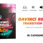 达芬奇-113个旋转模糊缩放旋转光效透视故障滚动转场预设