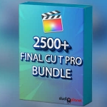 FCPX插件-2500个转场字幕图形背景插件+音效LUTS调色预设