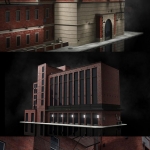 城市国外建筑楼房高楼大厦交通模型库C4D文件blender/3d素材