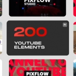 PR脚本-38组社交媒体视频网站文字标题设计宣传动画