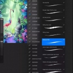 腾讯设计师推荐!Procreate插画视频教程+4500款笔刷