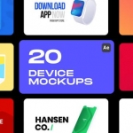 AE脚本-20组数码产品手机平板电脑手图形动画展示