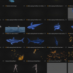 【4K视频素材】124个恐龙鸟蛇鲨鱼蝴蝶昆虫等动物活动视频素材(有透明通道) Production