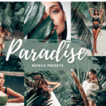 人像LR预设] 电影森系绿色调人像写真