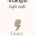 优雅轻奢酸性衬线10套