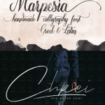 艺术手写英文字体32款