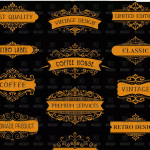 欧式花纹笔刷合集