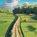 PS图片转宫崎骏风格高端动作