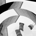 抽象扭曲海报特效样机