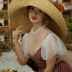 想练修图没有原片？法式复古少女写真RAW原图来了！