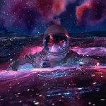 C4D教程-三维太空宇航员场景动画制作