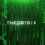 达芬奇模板-经典黑客帝国文字标题开场片头