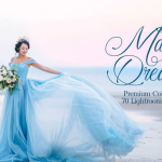 梦幻磨砂哑光婚礼人像LR预设/手机LR预设