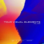 54个故障干扰复杂纹理图形元素背景循环动画