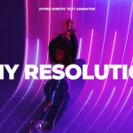 PR文字预设 标题文字拖影闪动效果动画PR预设