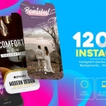 AE脚本-610种竖屏封面海报宣传设计文字标题背景排版动画 INS Stories Big Pack