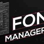 AE脚本-英文字母书写MG动画 Font Manager 2.0.1 + 使用教程