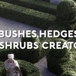 Blender插件-真实花园灌木生成工具 Gardener Pro V3